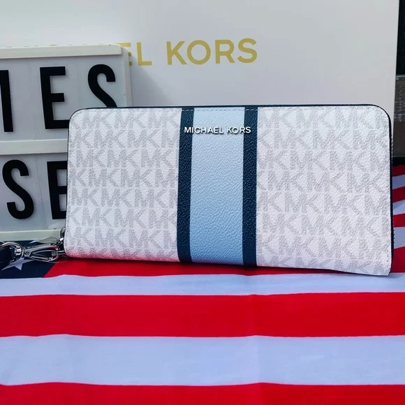 NWOT OMBRE MICHAEL KORS FULL ZIP WALLET HTF - Picture 12 of 12